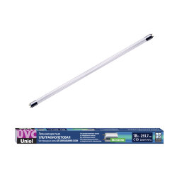 EFL-T8-18-UVCB-G13-CL Лампа ультрафиолетовая бактерицидная, Спектр UVC 253.7нм