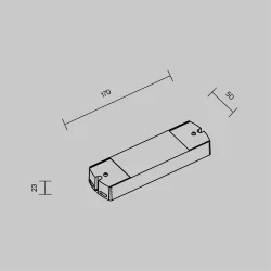 Контроллер SPI-RGB DC 5-24В (Белый)