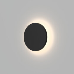 Настенный светодиодный уличный светильник ALTA, IP65, 6 Вт, 3000K, черный, алюминий, Denkirs DK9780-BK