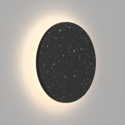 Настенный светодиодный уличный светильник ALTA, IP65, 6 Вт, 3000K, черный, алюминий, Denkirs DK9780-BK