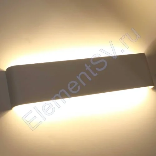 Светильник настенный JH-BD02 8W 3000K белый корпус - фото 2.