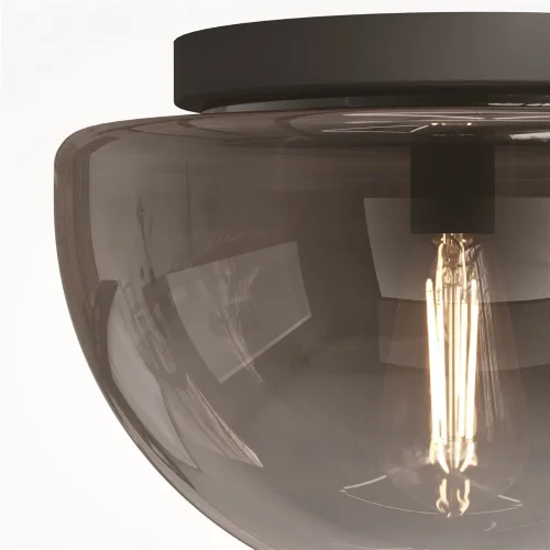 Потолочный светильник Glassy E27х1 (Черный) - фото 5