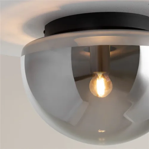 Потолочный светильник Glassy E27х1 (Черный) - фото 8