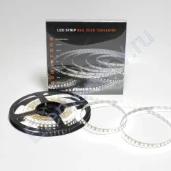 Светодиодная лента Class Premium, 3528, 120 led/m, White, 12V, IP33, A1