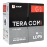 Кабель витая пара F/UTP кат.5E 4 пары 24 AWG solid внешн. LDPE черн. (м) TERACOM PRO EKF TRP-5EFTP-04PE-BK-OUT3 - фото 3