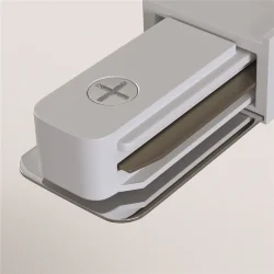 Коннектор прямой Unity белый (Белый)