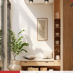 Светильник потолочный НПБ ЦИЛИНДР-GU10-BL под лампу GU10 55х100мм черный IN HOME
