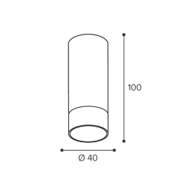 Светильник WOLTA WSL-MR11/15BG под лампу MR11 с цоколем GU10 Черный / золотой PETITE