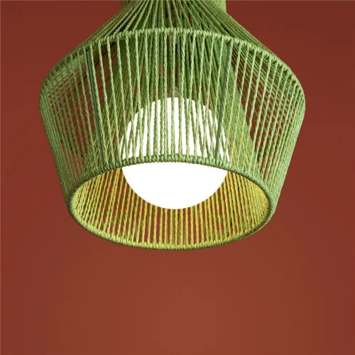 Подвесной светильник Freya FR5405PL-01GN (Зеленый) - фото 9