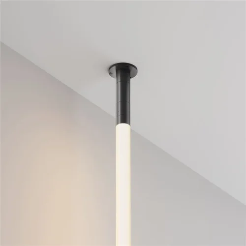 Основание для накладного монтажа системы Shelf с внутренней резьбой без ввода питания (Черный) - фото 3