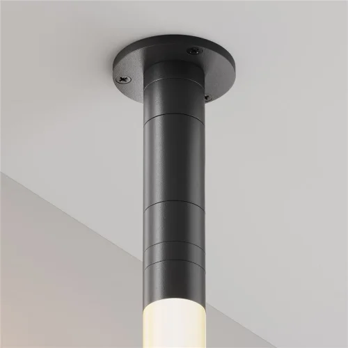 Основание для накладного монтажа системы Shelf с внутренней резьбой без ввода питания (Черный) - фото 3