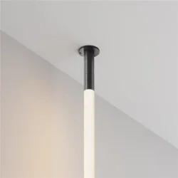 Основание для накладного монтажа системы Shelf с внутренней резьбой без ввода питания (Черный) CA023BI-B