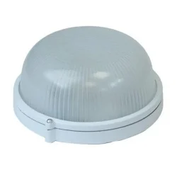 Светильник 'Акватермо' НБП 03-60-001 max 60Вт E27 IP54 D176 круг алюм./стекло бел. ЭРА Б0048419