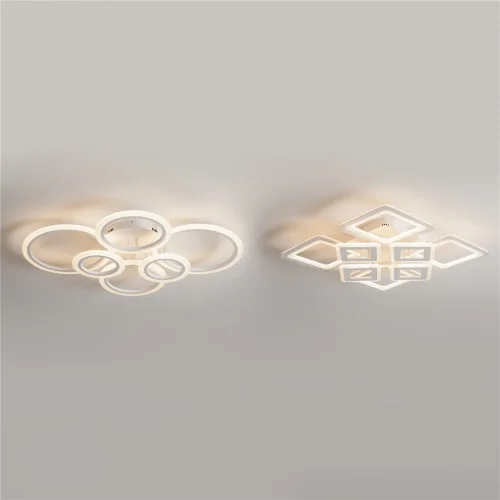 Потолочный светильник FR6199CL-L200W Маркет / Market 200 Вт LED с пультом ДУ (Белый) FR6199CL-L200W - фото 7