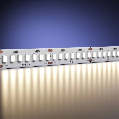 Светодиодная лента Ultra 24В 2835 11Вт/м 3000К 5м IP 20 201049 (Белый) - фото 3