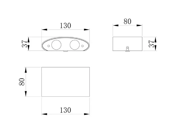 Архитектурная подсветка Strato 3000К 4Вт IP 54 (Серый) - фото 3