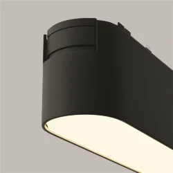 Трековый светильник Базис / Basis Radity 3000K 6Вт 120° (Черный) TR080-1-6W3K-B