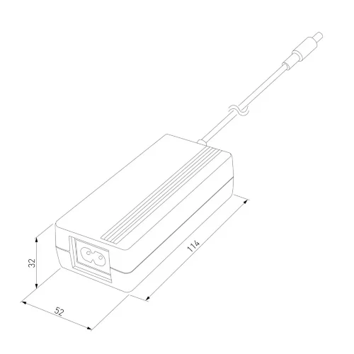 Блок питания для светодиодной ленты 12V 36W IP20 Трансформатор 12V 36W - фото 2