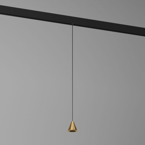 Трековый светильник 5W 4200K Event латунь Slim Magnetic - Фото 2