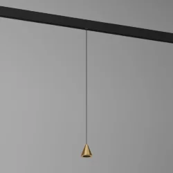 Slim Magnetic Трековый светильник 5W 4200K Event латунь 85039/01 85039/01 (062803)