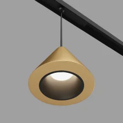Slim Magnetic Трековый светильник 5W 4200K Event латунь 85039/01 85039/01 (062803)