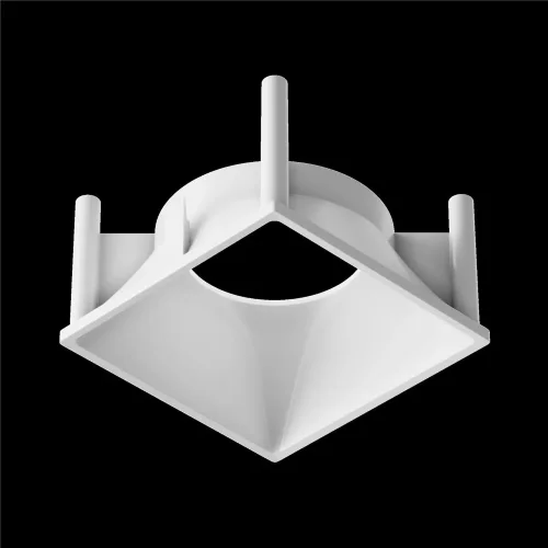 Декоративная рамка-отражатель для накладных светильников серии Alfa LED (Белый) - фото 8