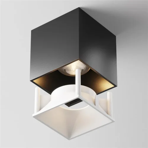 Декоративная рамка-отражатель для накладных светильников серии Альфа / Alfa LED (Белый) C065-01W - фото 2