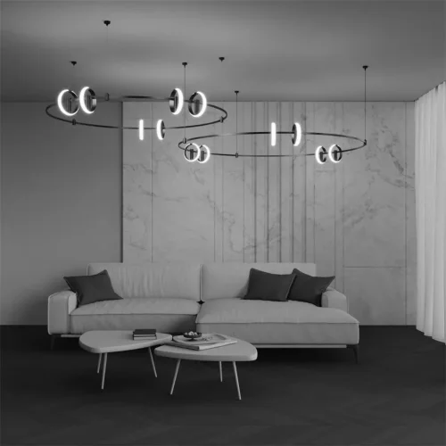 Трековый светильник Zero Flarity 3000K 10Вт 180° (Черный) - фото 5