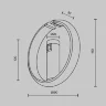 Трековый светильник Зеро / Zero Flarity 3000K 10Вт 180° (Черный) TR230-1-10W3K-B - фото 10