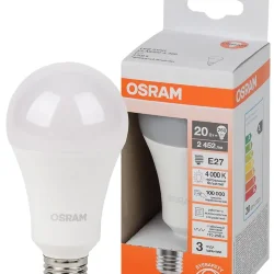 Лампа светодиодная LS 20W/4000K (=250W) E27 | LED Star 3Y | Груша | - OSRAM