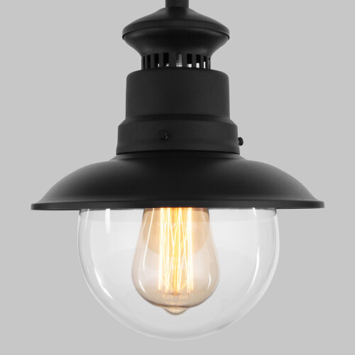 Уличный подвесной светильник Talli H черный IP44 - Фото 6