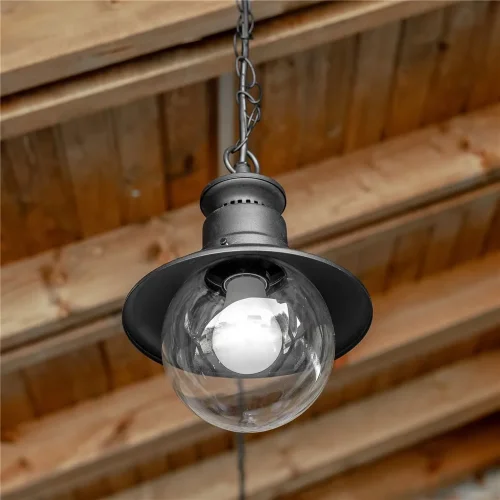 Уличный подвесной светильник Talli H черный IP44 GL 3002H черный - фото 3