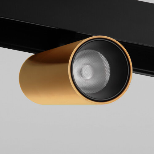 Трековый светильник 7W 4200K Cubo латунь Slim Magnetic - Фото 6