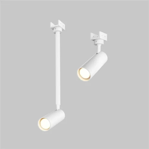 Уличный трековый светильник Focus Led Elasity IP 3000K 8Вт 48° белый (Белый) - фото 7