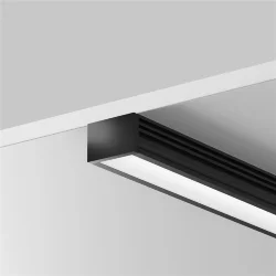 Алюминиевый профиль накладной 16x12 (Черный, 2 м), ALM-005-B-2M 631005 (Черный)