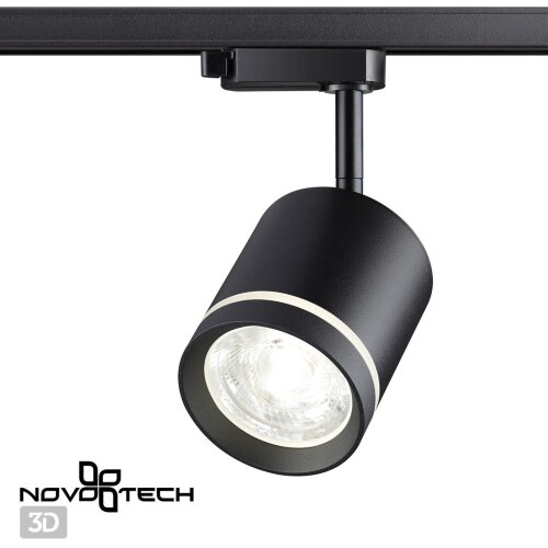 Светильник трековый однофазный трехжильный светодиодный «Novotech» 358801, серия: ARUM. Фото 2.
