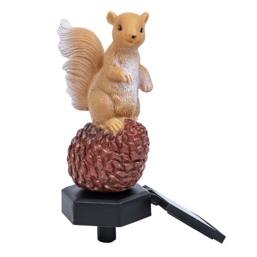 USL-S-834-PM410 SQUIRREL Садовый светильник на солнечной батарее Белка, 1 светодиод, Теплый белый свет, 1xАAА Ni-Mh аккумулятор в-к, IP44, TM Uniel - фото 3