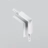 Коннектор внутренний для встраиваемого низкопрофильного шинопровода Exility (Белый) - фото 2