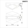 Уличный фасадный светильник «Novotech» 358575, серия: KAIMAS. Фото 2.