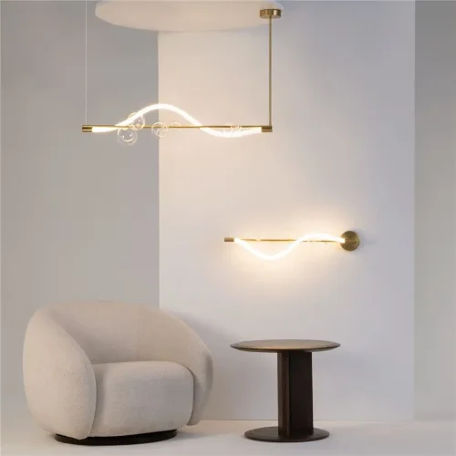 Подвесной светильник Oasis 3000К 13Вт (Латунь) - фото 4