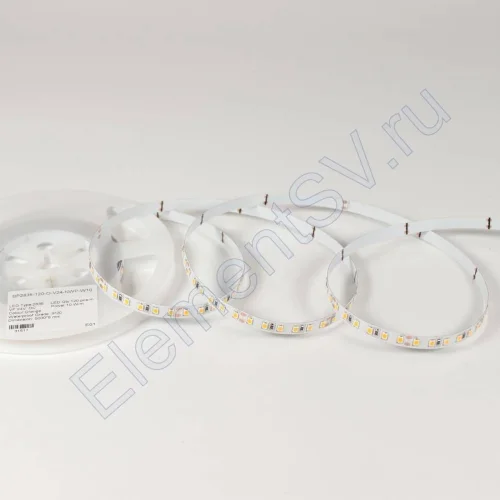 Светодиодная лента Standart Pro class, 2835, 120 led/m, 8mm, без скотча, orange, 24V, IP20, SL21 - фото 2.