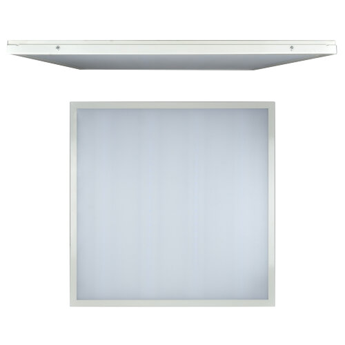ULP-Q106 6060-36W-4000K WHITE Светильник светодиодный потолочный универсальный, Белый свет 4000K, Рассеиватель матовый, Встроенный и-п, Корпус белый. - фото 1