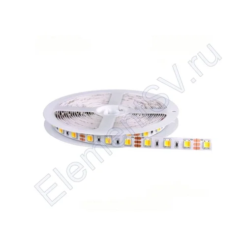 Светодиодная лента Class Premium 3838 60 led/m, CCT (white/ warm white), 12V, IP33, А45 - фото 2.