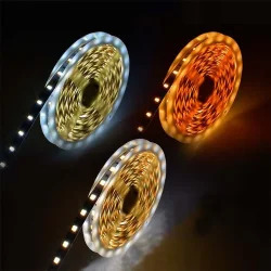 Светодиодная лента Class Premium 3838 60 led/m, CCT (white/ warm white), 12V, IP33, А45