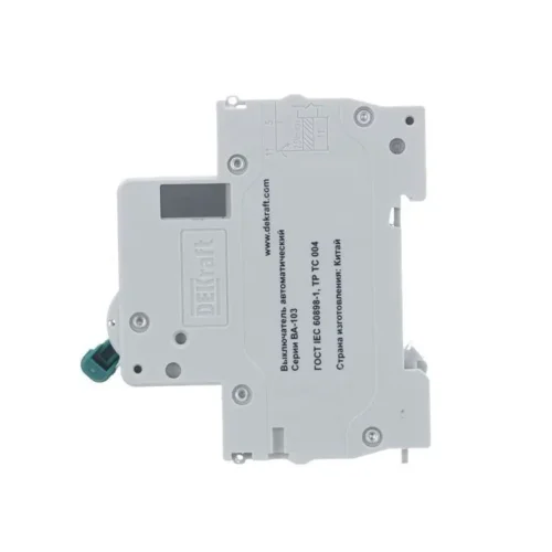 Выключатель автоматический модульный 2п C 32А 6кА ВА-103 DEKraft 12292DEK - фото 2