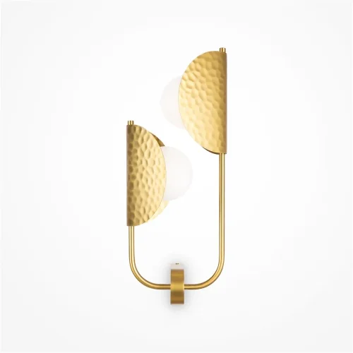 Настенный светильник (бра) Tropic G9х2 (Латунь) - фото 7