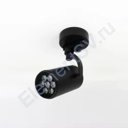 База для трековых светильников 2L круглая NX45 (однофазная, 2 провода, черная)