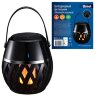 ULD-R201 LED-FLAME BLACK Светодиодный светильник с bluetooth колонкой 75db, Эффект пламени, Встроенный аккумулятор 1800mAh, Черный - фото 4
