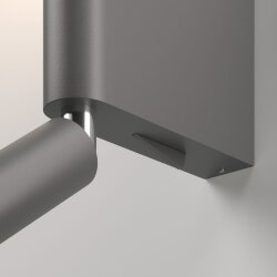 Светильник настенный светодиодный Sarca LED графит 4000К 40111/LED графит