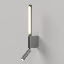 Светильник настенный светодиодный Sarca LED графит 4000К 40111/LED графит (066403)